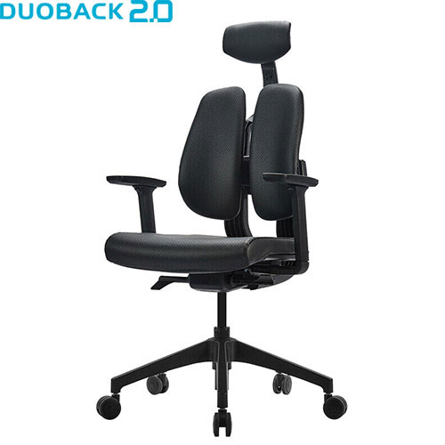 (정품) D-200 듀오백 검정인조가죽의자(대)