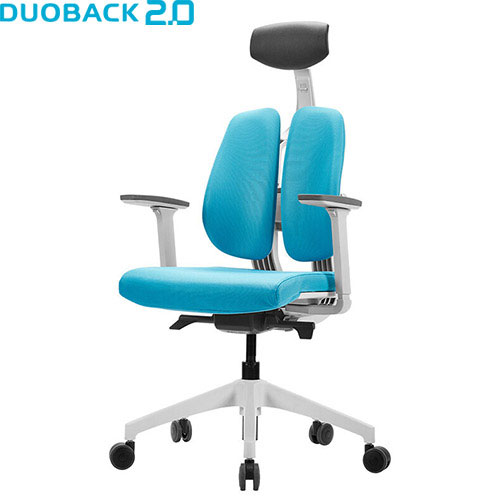 (정품) D-200W 듀오백 패브릭의자(대)