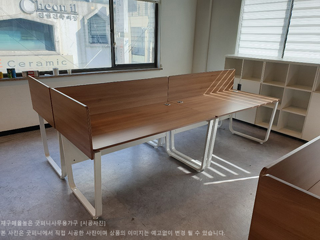 2025년04월18일까지(전화주문만가능)(DF)U-LINE책상(우라목재형)수입