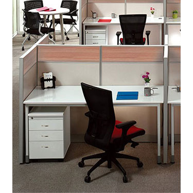 TF 일자책상 (하부 앞가림판선택)