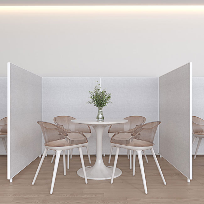 PVC 30T 아치파티션 (원톤) H1750