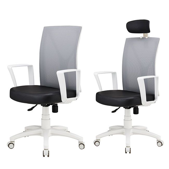 로하이의자(흰사출)중/대