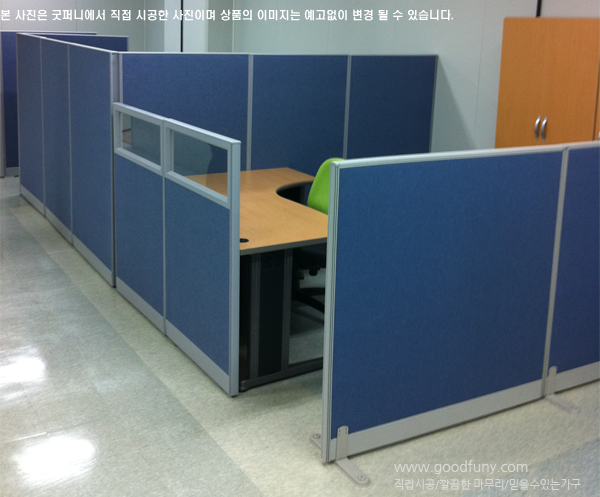 (원톤) PVC파티션/45T/높이(H):1000~1200