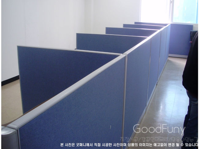 (원톤) PVC파티션/45T/높이(H):1000~1200