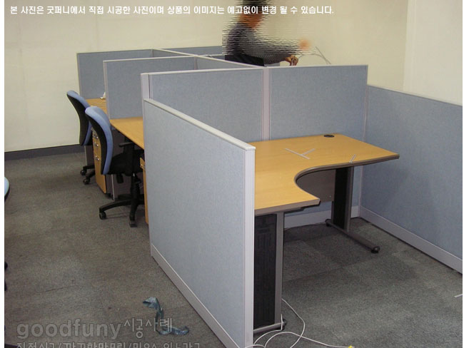 (원톤) PVC파티션/45T/높이(H):1000~1200