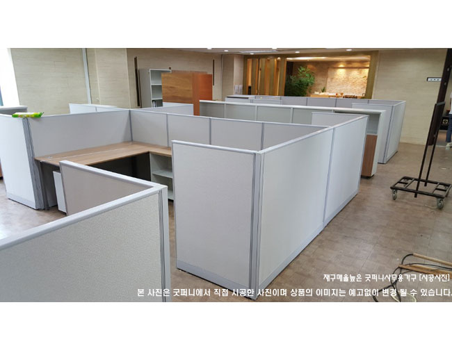 (원톤) PVC파티션/45T/높이(H):1000~1200