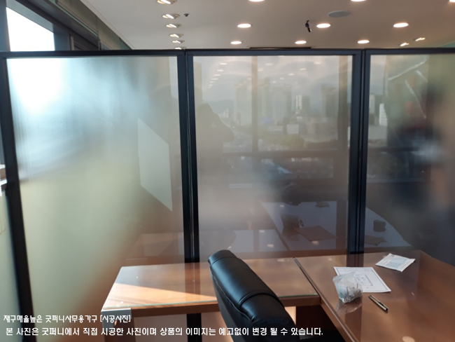 60T 알미늄강화유리파티션-(불투명/브론즈유리)(H1200/1500/1800/2000/2200)