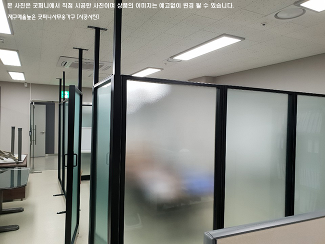 60T 알미늄강화유리파티션-(불투명/브론즈유리)(H1200/1500/1800/2000/2200)