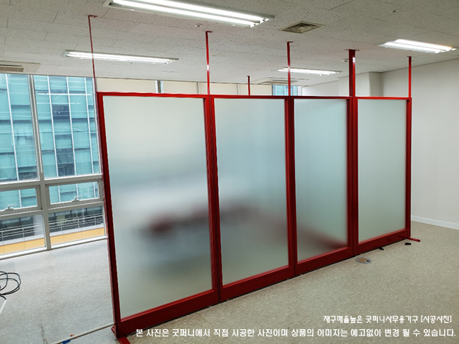 60T 알미늄강화유리파티션-(불투명/브론즈유리)(H1200/1500/1800/2000/2200)