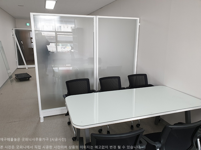 60T 알미늄강화유리파티션-(불투명/브론즈유리)(H1200/1500/1800/2000/2200)
