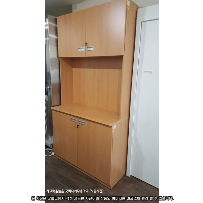 맞춤제작J (손잡이매립형 상하책장)